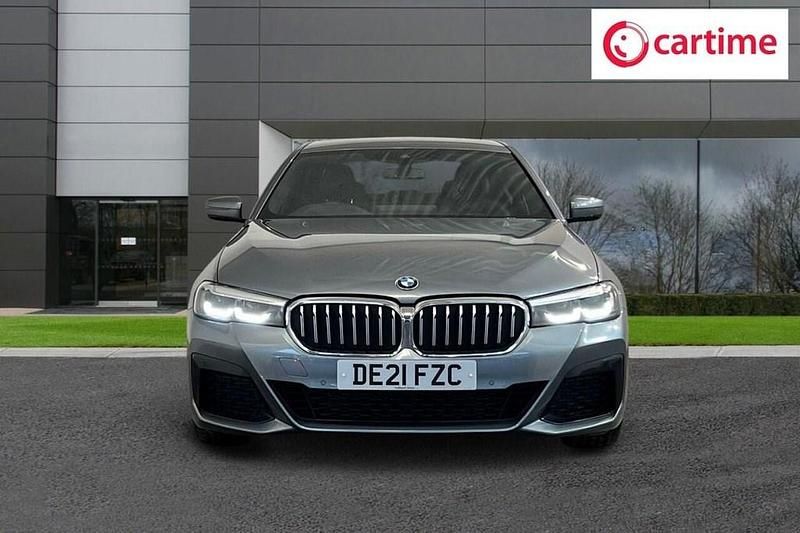 Used BMW 520 M Sport 2021 Blue Sedan