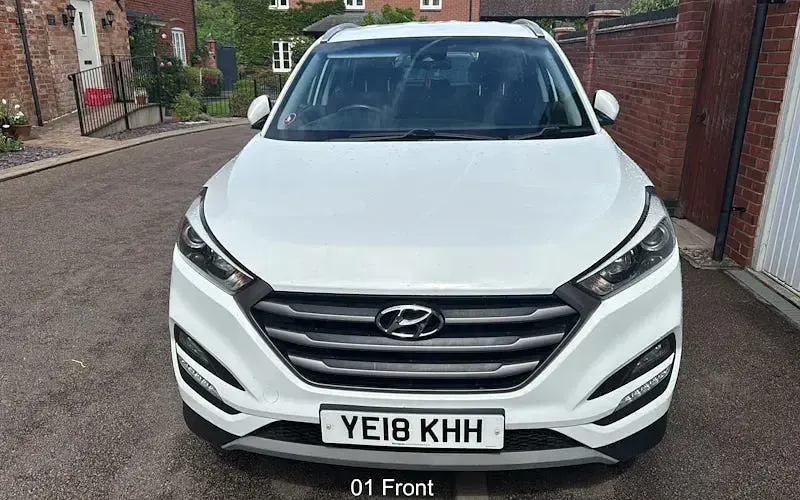 Used Hyundai Tucson SE 136 HP (100 kW) 2018 White SUV