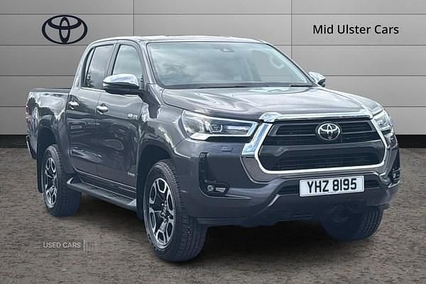 Grey Used 2022 Toyota HiLux Pickup | £25,995 (Expensive) - Image 1/4
