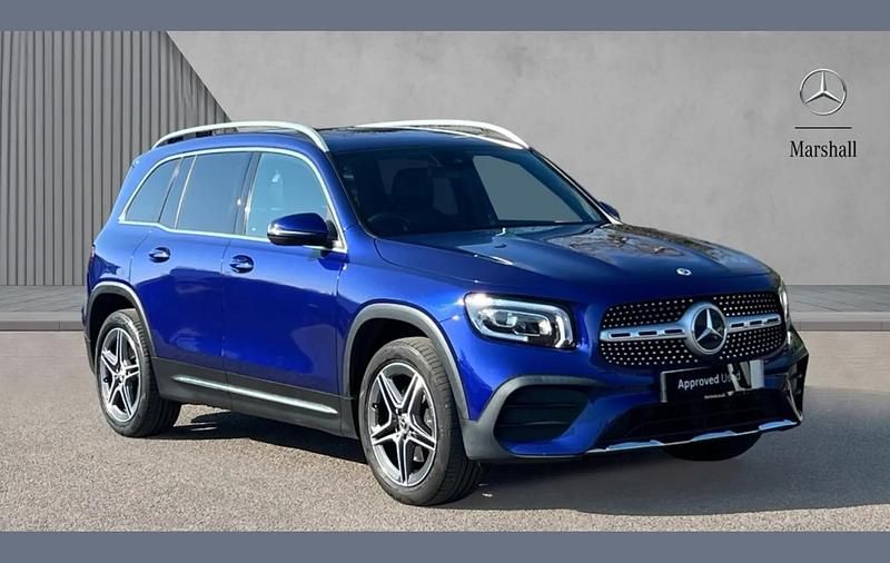 Used Mercedes GLB200 AMG line 161 HP (118 kW) 2022 Blue SUV