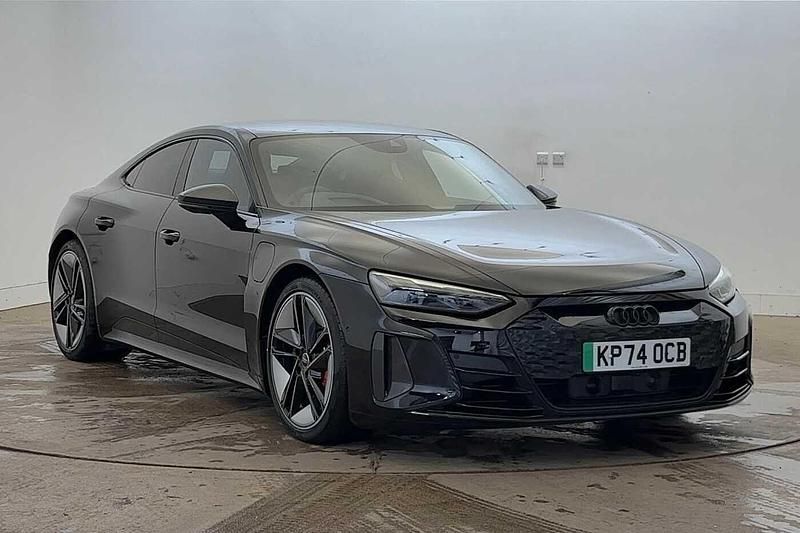 Black New 2024 Audi RS e-tron GT Comfort Sedan | £74,990 - Image 1/4