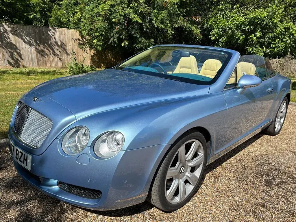 Used Bentley Continental GT Convertible 2007 Silver Cabriolet