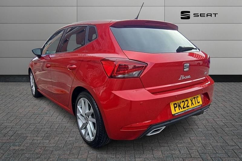 Used Seat Ibiza FR 94 HP (69 kW) 2022 Red Hatchback