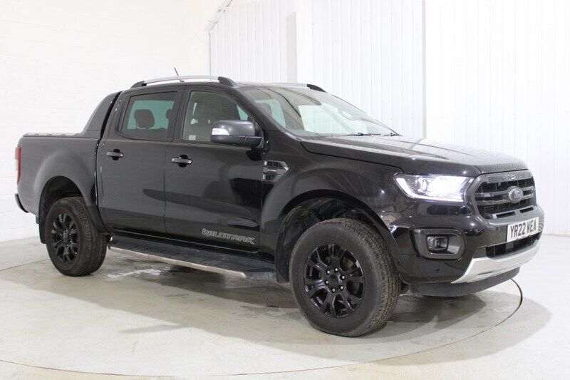 Black Used 2022 Ford Ranger Wildtrack Pickup | £16,495 (Fair price) - Image 1/4