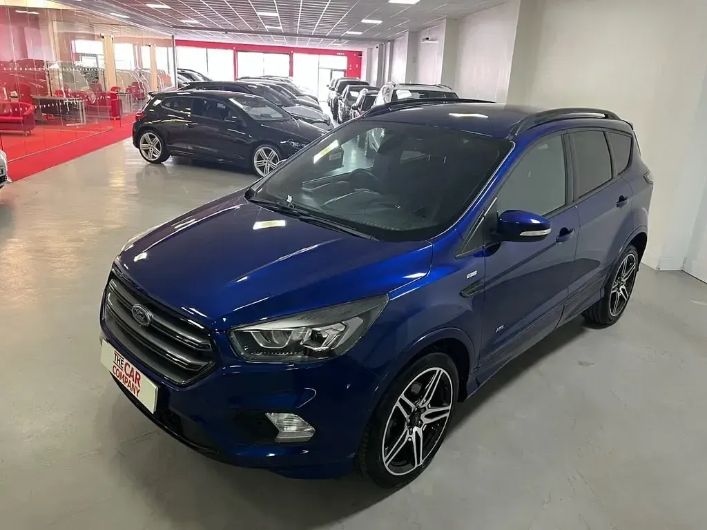 Used Ford Kuga ST-Line 180 HP (132 kW) 2018 Blue SUV