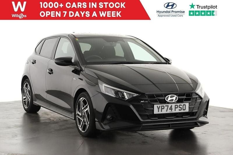Used Hyundai i20 N Line 90 HP (66 kW) 2024 Black Hatchback