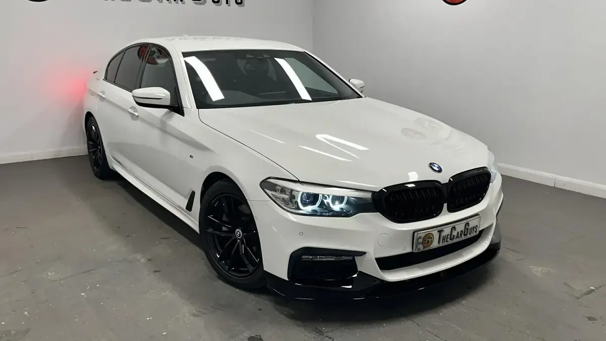Usado BMW 520 M Sport 184 CV (135 kW) 2018 Blanco Berlina