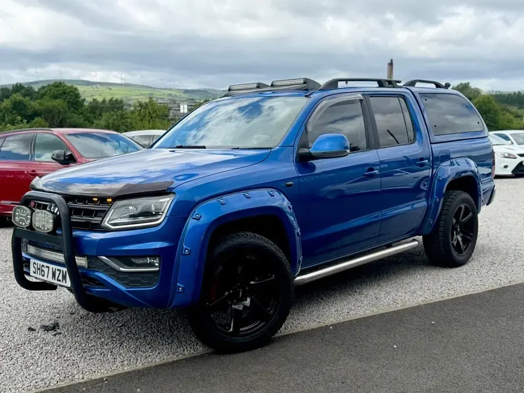 Used VW Amarok Highline 224 HP (164 kW) 2017 Blue Pickup