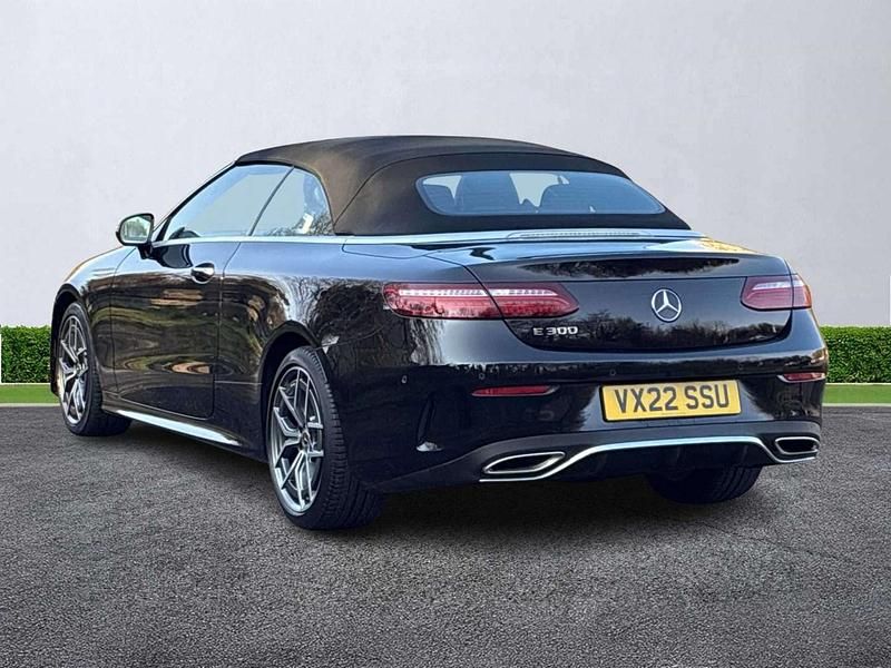 Used Mercedes E300 AMG Line Premium 258 HP (189 kW) 2022 Black Cabriolet