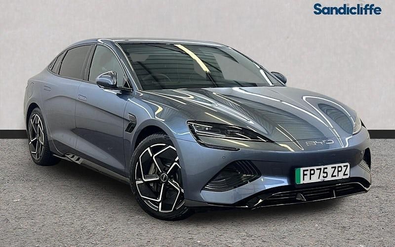 Metallic atlantis grey Used 2025 BYD Seal Sedan | £34,995 (Good price) - Image 1/4