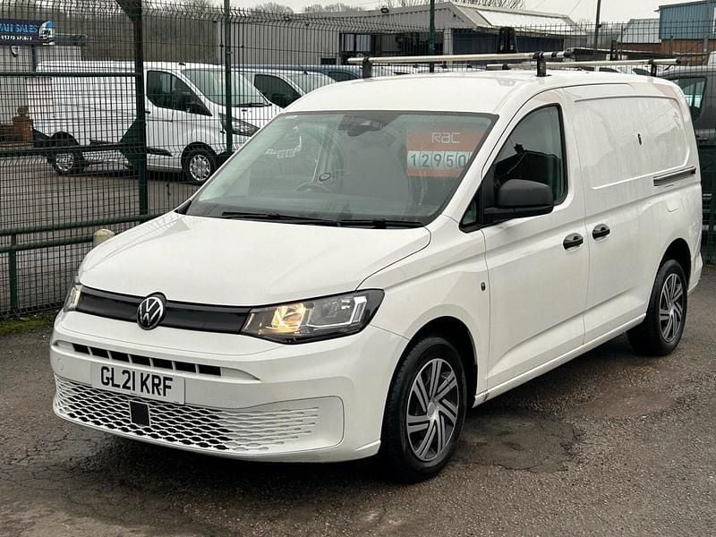 White Used 2021 VW Caddy Maxi MPV | £12,950 (Fair price) - Image 1/3