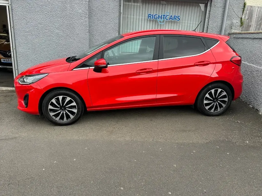 Used Ford Fiesta Titanium 2023 Red Hatchback