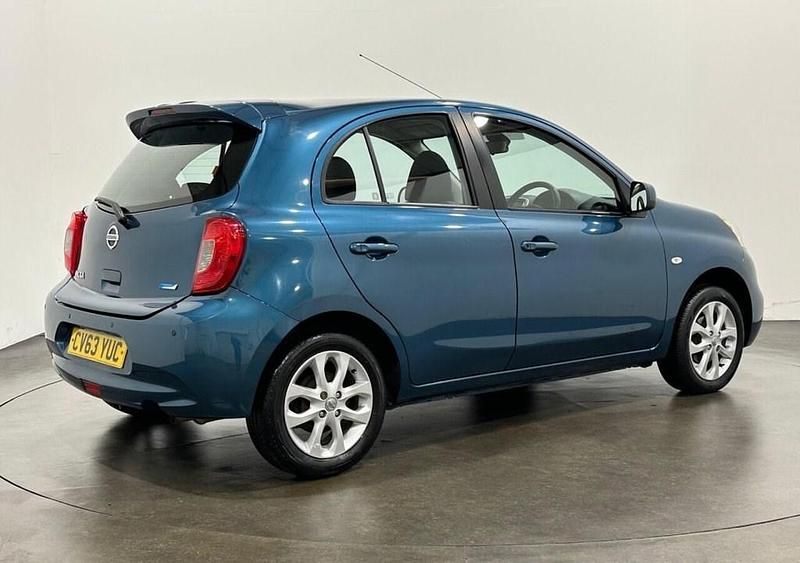 Used Nissan Micra Acenta 80 HP (58 kW) 2014 Blue Hatchback