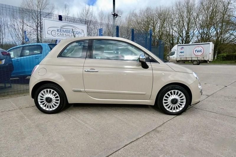 Used Fiat 500 Lounge 69 HP (50 kW) 2012 Brown Hatchback