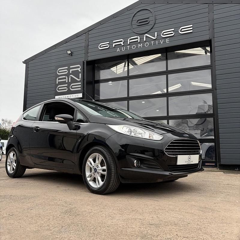 Used Ford Fiesta Zetec 2014 Black Hatchback
