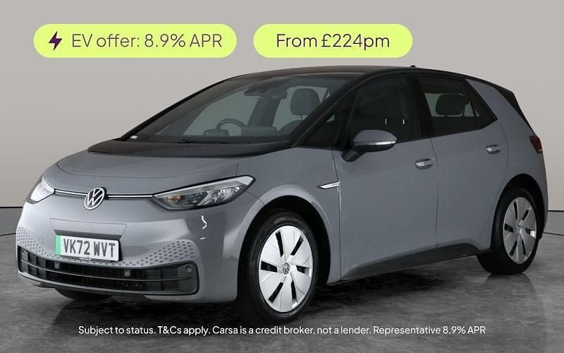 Grey Used 2021 VW ID.3 Pro Performance Hatchback | £14,787 (Fair price) - Image 1/3