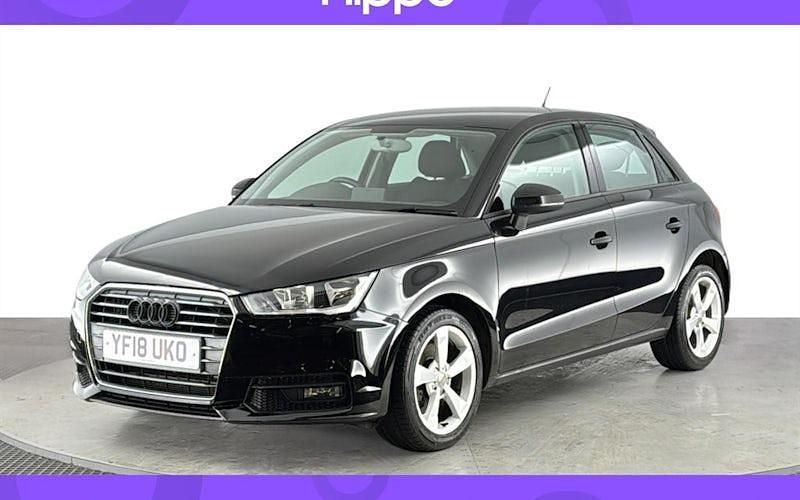 Black Used 2018 Audi A1 Sportback Sport Hatchback | £9,920 (Fair price) - Image 1/4