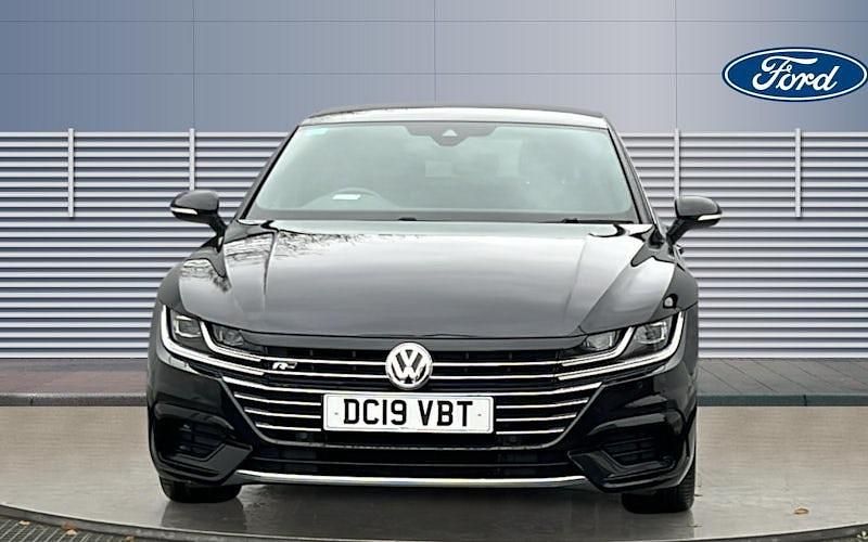 Used VW Arteon R-line 150 HP (110 kW) 2019 Black Hatchback