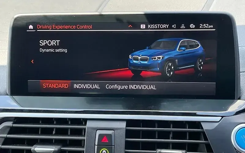 Used BMW iX3 Performance 210 kW (286 HP) 2021 Blue SUV