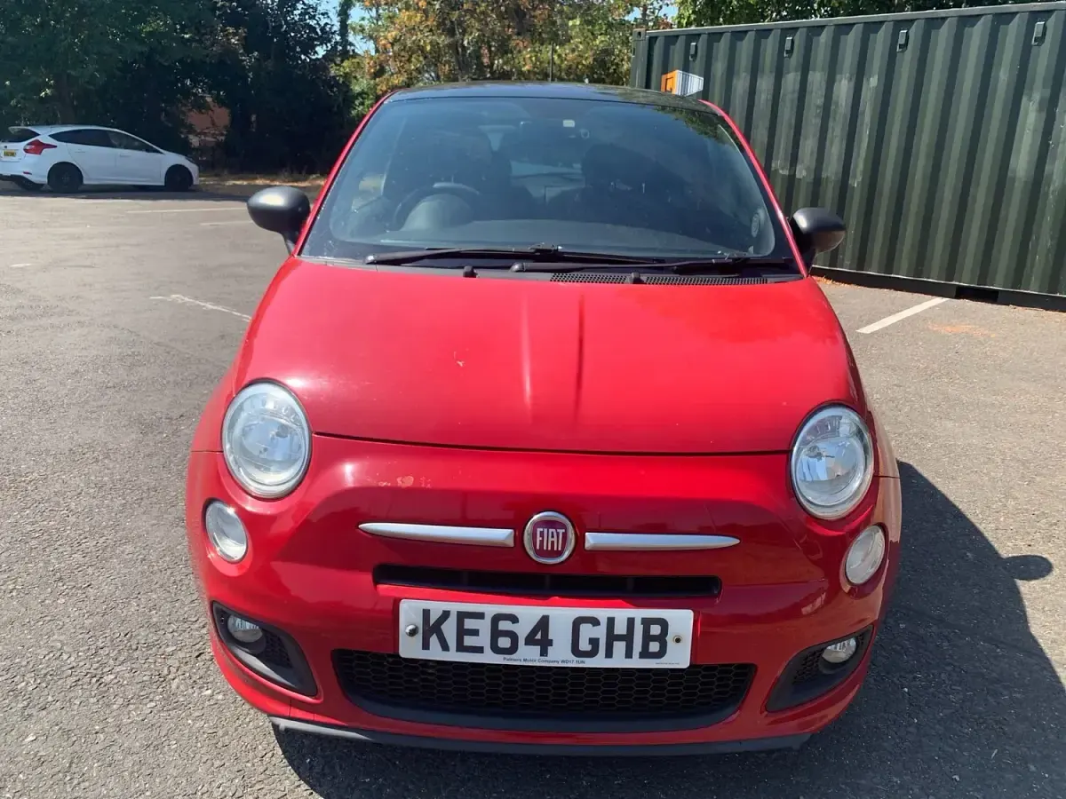 Used Fiat 500 S 105 HP (77 kW) 2015 Red Hatchback