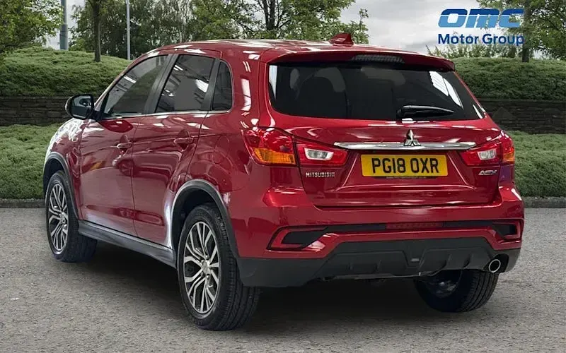 Used Mitsubishi ASX 117 HP (86 kW) 2018 Red SUV
