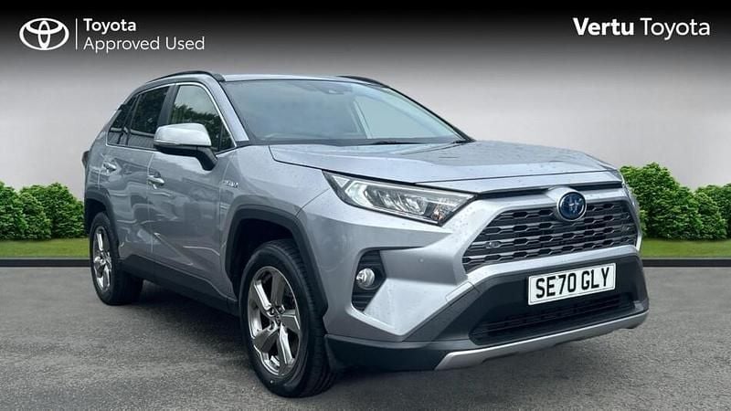 Silver Used 2021 Toyota RAV4 Hybrid Design SUV | £23,308 (Super price) - Image 1/4
