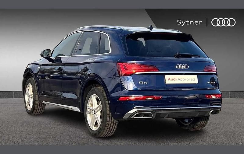 Used Audi Q5 S-Line 261 HP (191 kW) 2023 Blue SUV