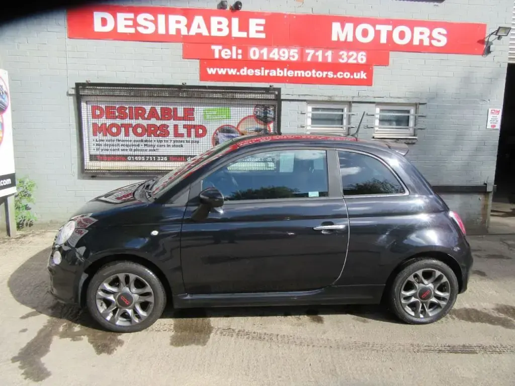 Used Fiat 500 S 69 HP (50 kW) 2014 Black Hatchback
