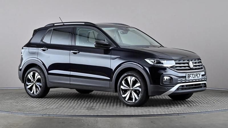 Black Used 2023 VW T-Cross Black Edition SUV | £19,498 (Fair price) - Image 1/4