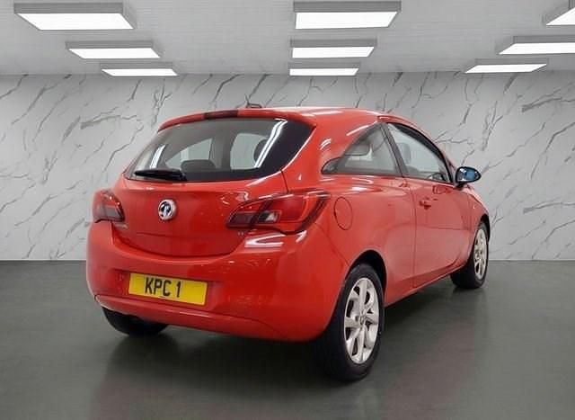 Used Vauxhall Corsa drive 70 HP (51 kW) 2015 Red Hatchback