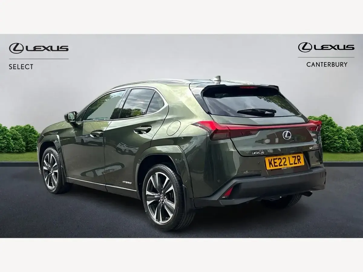 Used Lexus UX E-FOUR 184 HP (135 kW) 2022 Green SUV