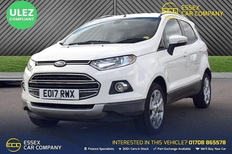 White Used 2017 Ford Ecosport Titanium SUV | £7,450 (Fair price) - Image 1/1