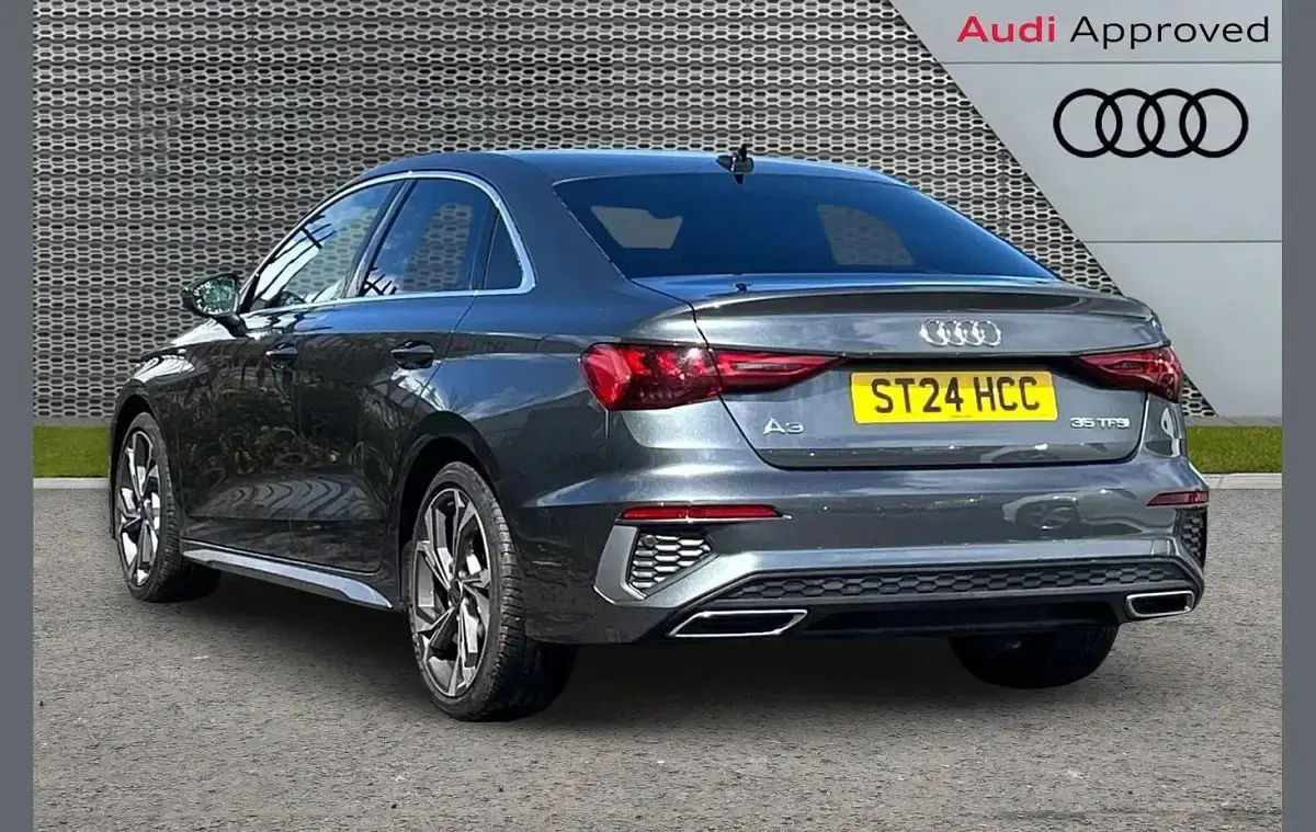 Used Audi A3 S-Line 147 HP (108 kW) 2024 Grey Sedan