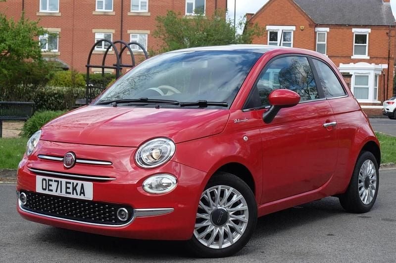 Used Fiat 500 Dolcevita 2022 Red Hatchback