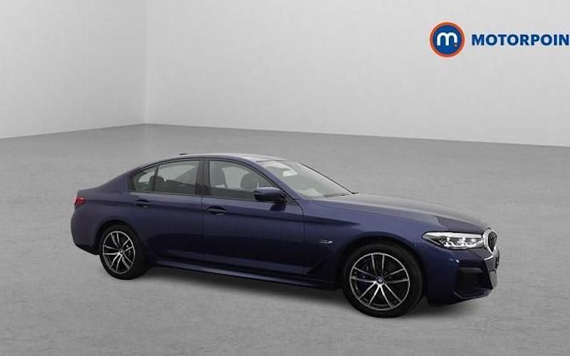 Used BMW 530e M Sport 292 HP (214 kW) 2023 Blue Sedan