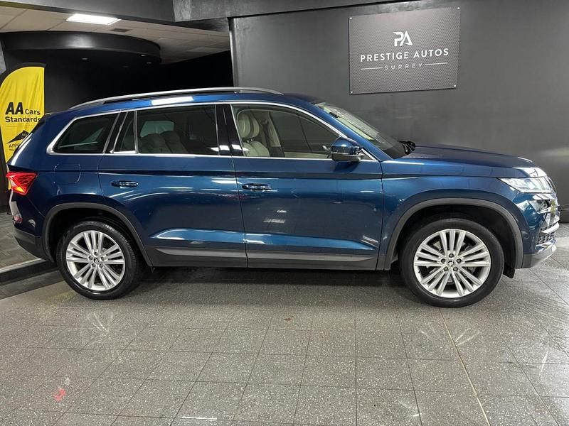 Used Skoda Kodiaq SE L 190 HP (139 kW) 2019 Blue SUV
