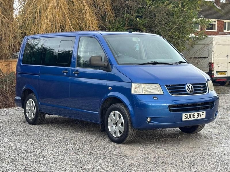 Used VW Shuttle SE 104 HP (76 kW) 2006 Blue MPV