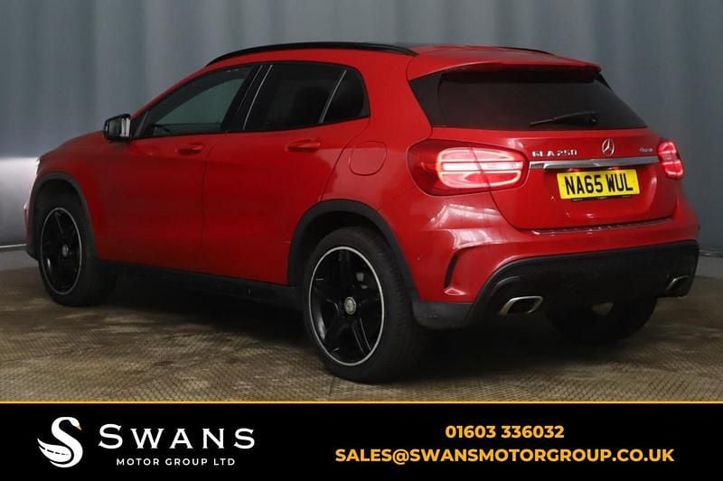 Used Mercedes GLA250 AMG line 211 HP (155 kW) 2015 Red SUV