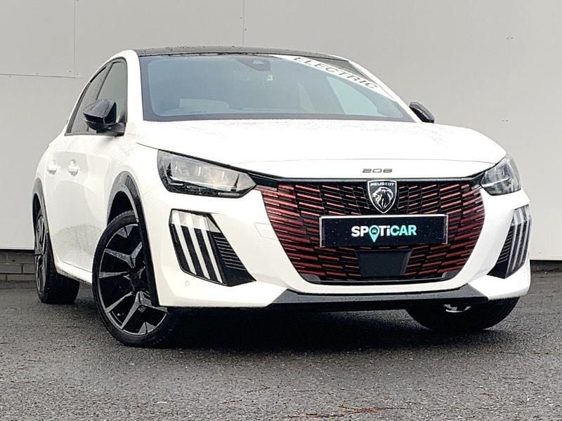 Used Peugeot e-208 GTi 114 kW (156 HP) 2024 White Hatchback