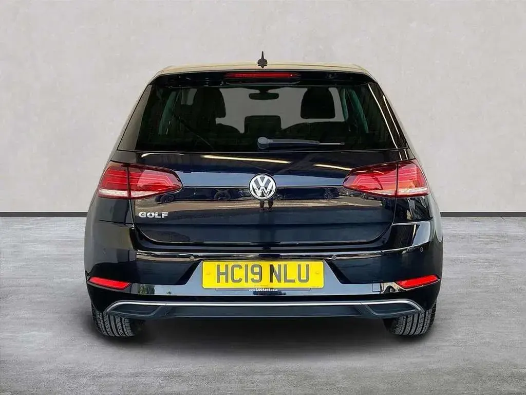 Used VW Golf VII Match 150 HP (110 kW) 2019 Black Hatchback