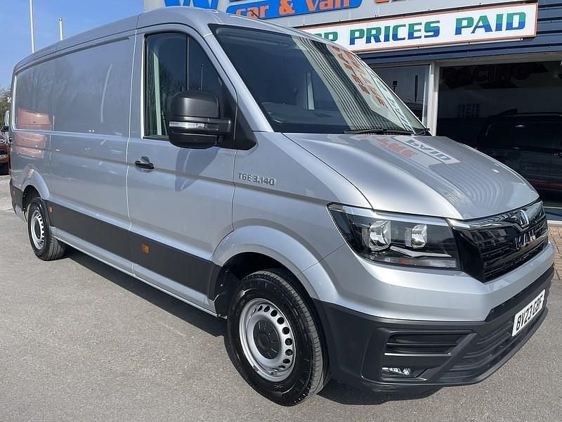 Used MAN TGE 138 HP (101 kW) 2023 Silver Van