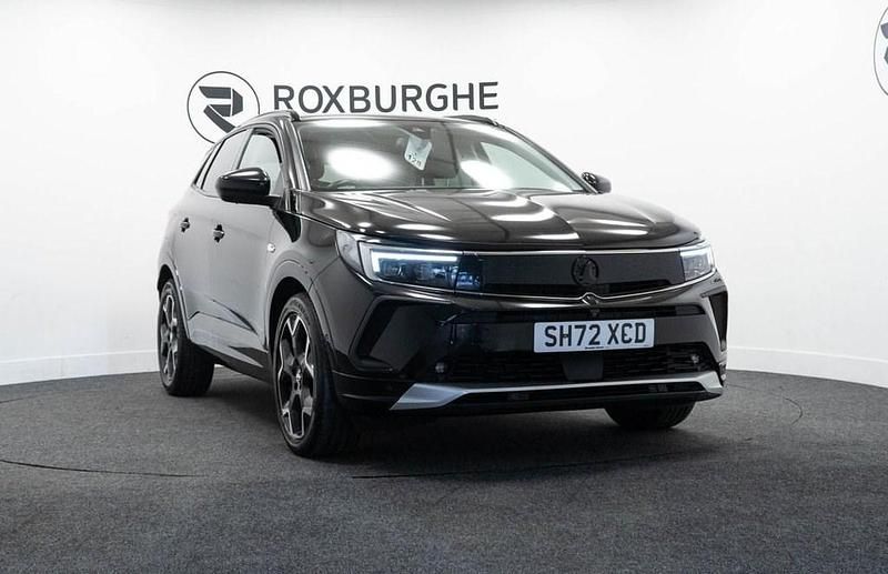 Used Vauxhall Grandland X Ultimate 130 HP (95 kW) 2022 Black SUV
