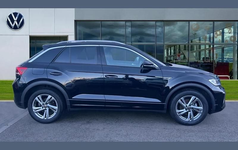 Used VW T-Roc R-line 150 HP (110 kW) 2024 Black SUV