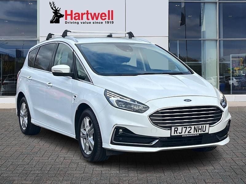 White Used 2022 Ford S-MAX Titanium MPV | £20,889 (Good price) - Image 1/3