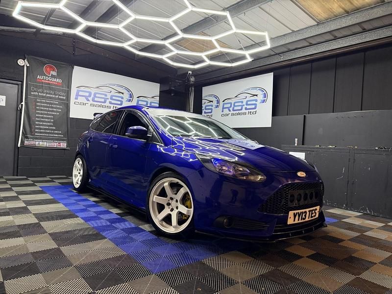 Used Ford Focus ST 2013 Blue Hatchback