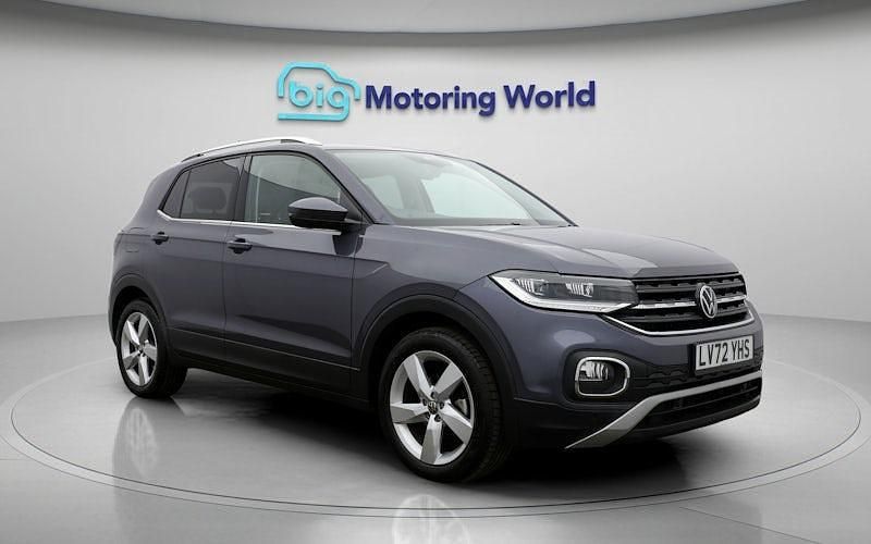 Used VW T-Cross SEL 110 HP (80 kW) 2022 Grey SUV