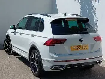 Used VW Tiguan R-line 150 HP (110 kW) 2022 White SUV