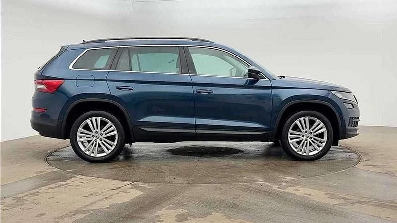 Second-hand Skoda Kodiaq SE L 150 CP (110 kW) 2019 Albastru SUV