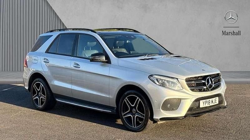 Silver Used 2018 Mercedes GLE350 AMG SUV | £23,480 (Fair price) - Image 1/4