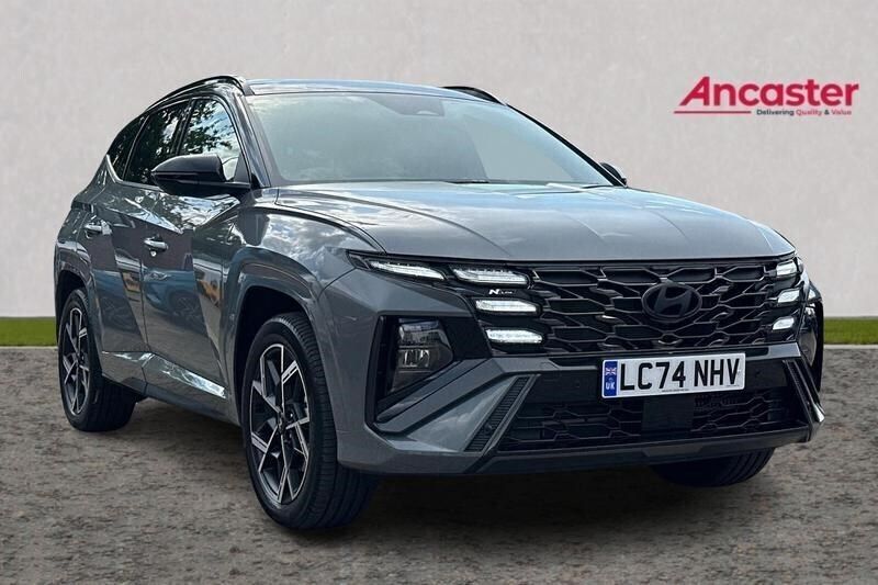 Grey Used 2024 Hyundai Tucson N Line SUV | £32,499 (Expensive) - Image 1/4